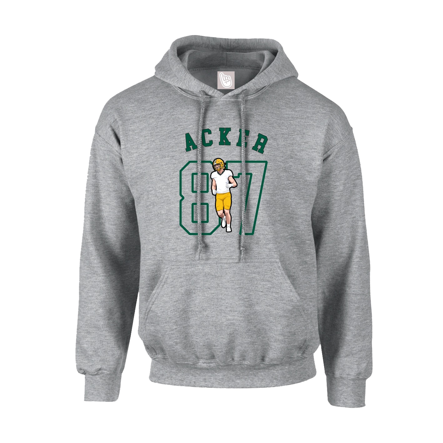 Hoodie — Shirsey Arch in Grey