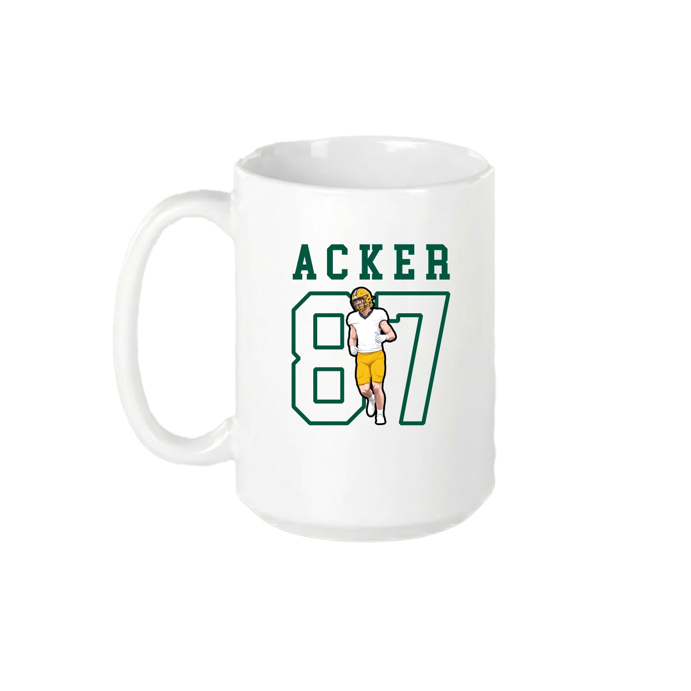 15oz Coffee Mug — Shirsey in White