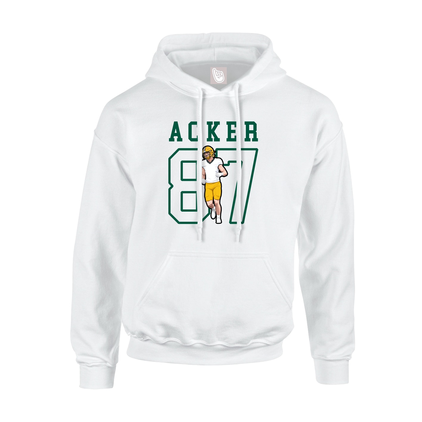 Youth Hoodie — Shirsey in White