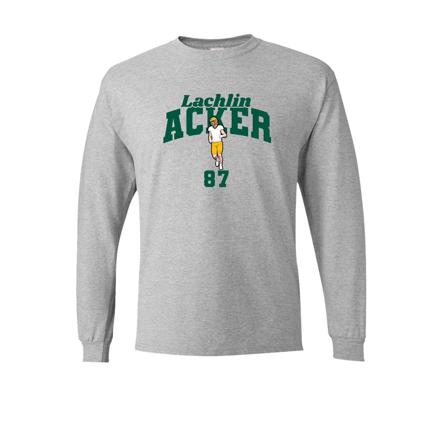 Long Sleeve Tee — Signature Arch in Grey