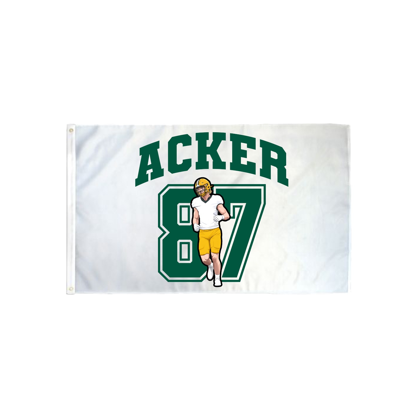 3x5 Flag — Number in Classic