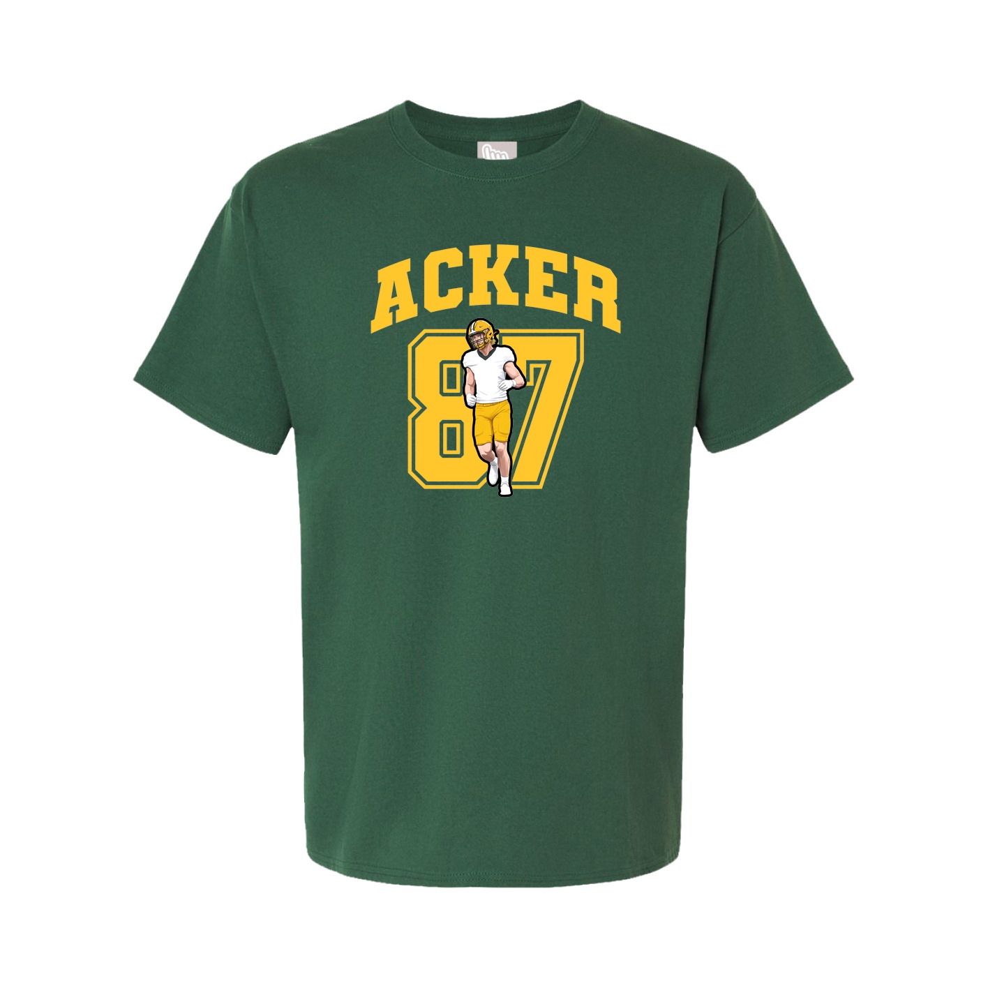 Tee — Number in Green