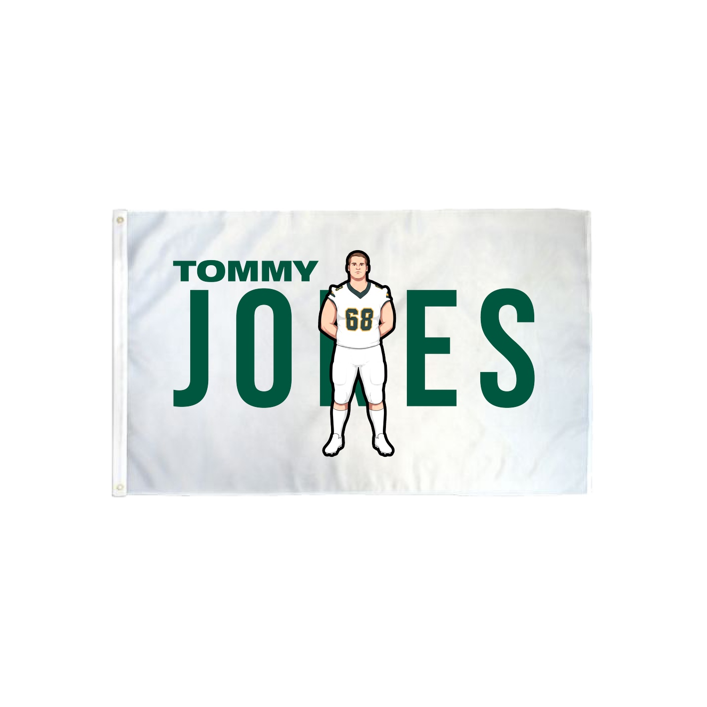 3x5 Flag — Player Name in Classic