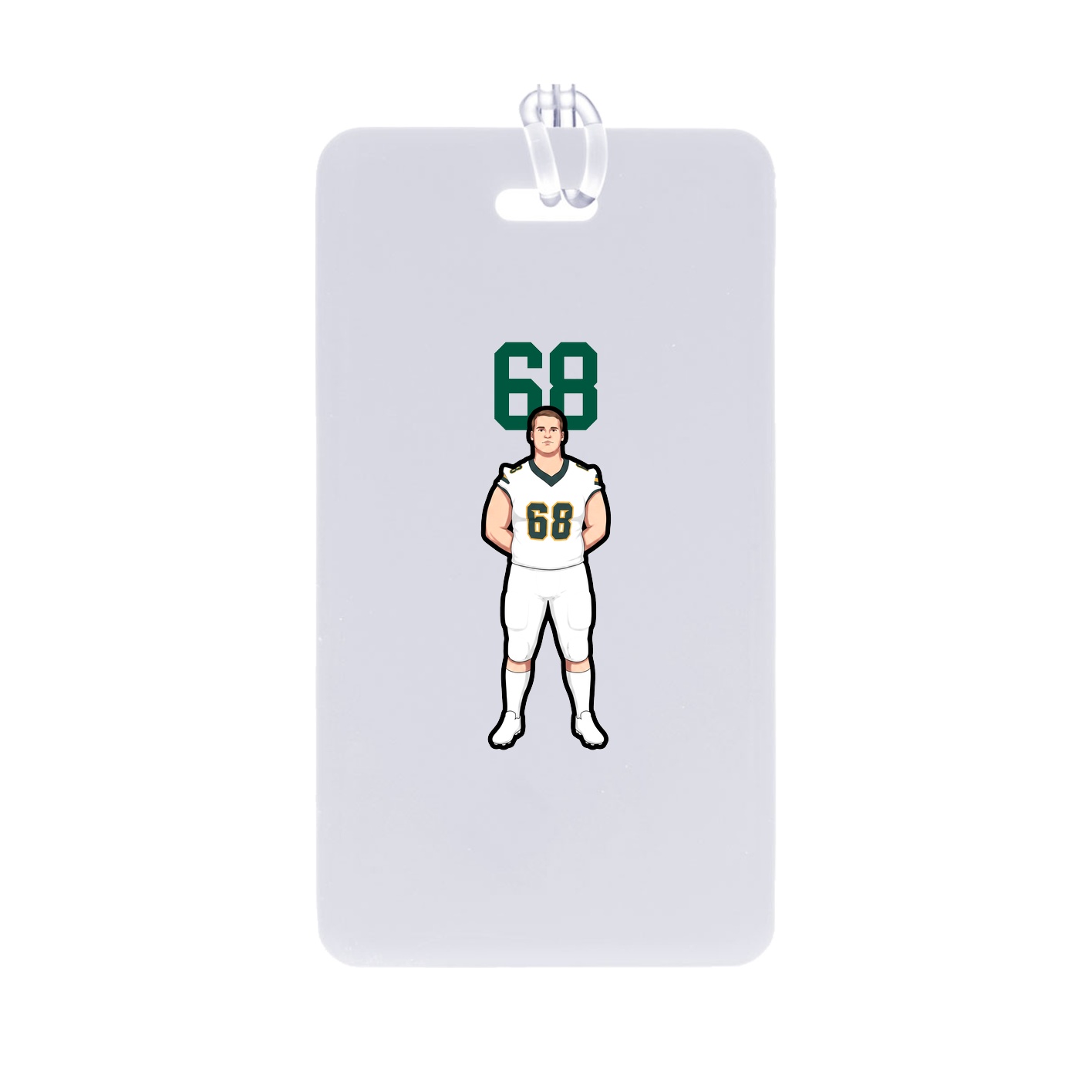 Bag Tag — Number Top in Classic