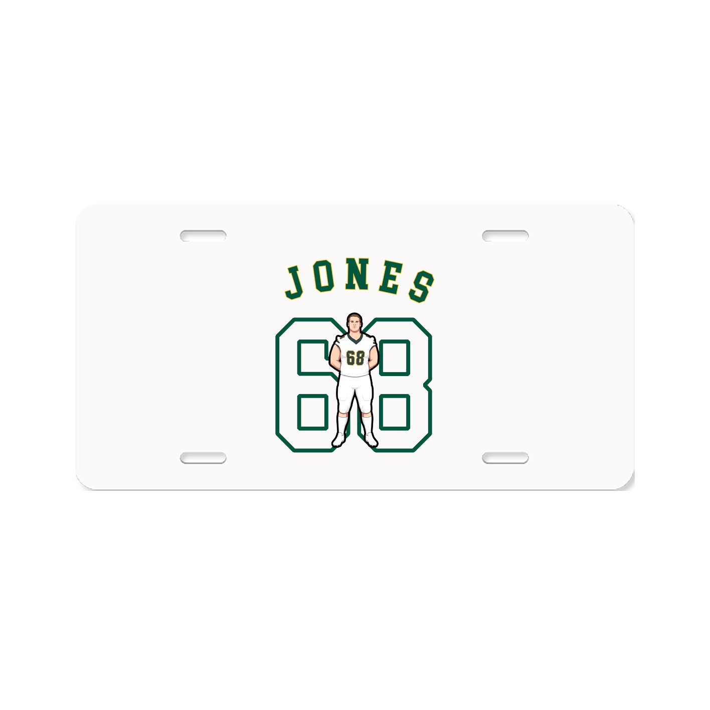 License Plate — Shirsey Arch in Classic