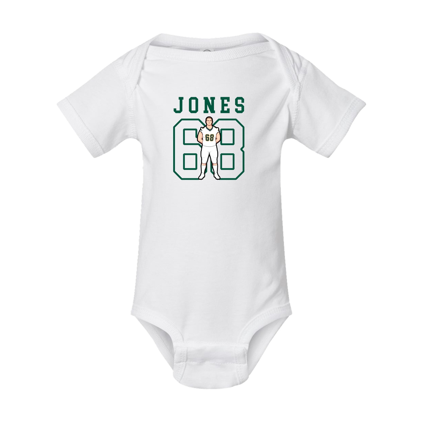 Baby Onesie — Shirsey in White