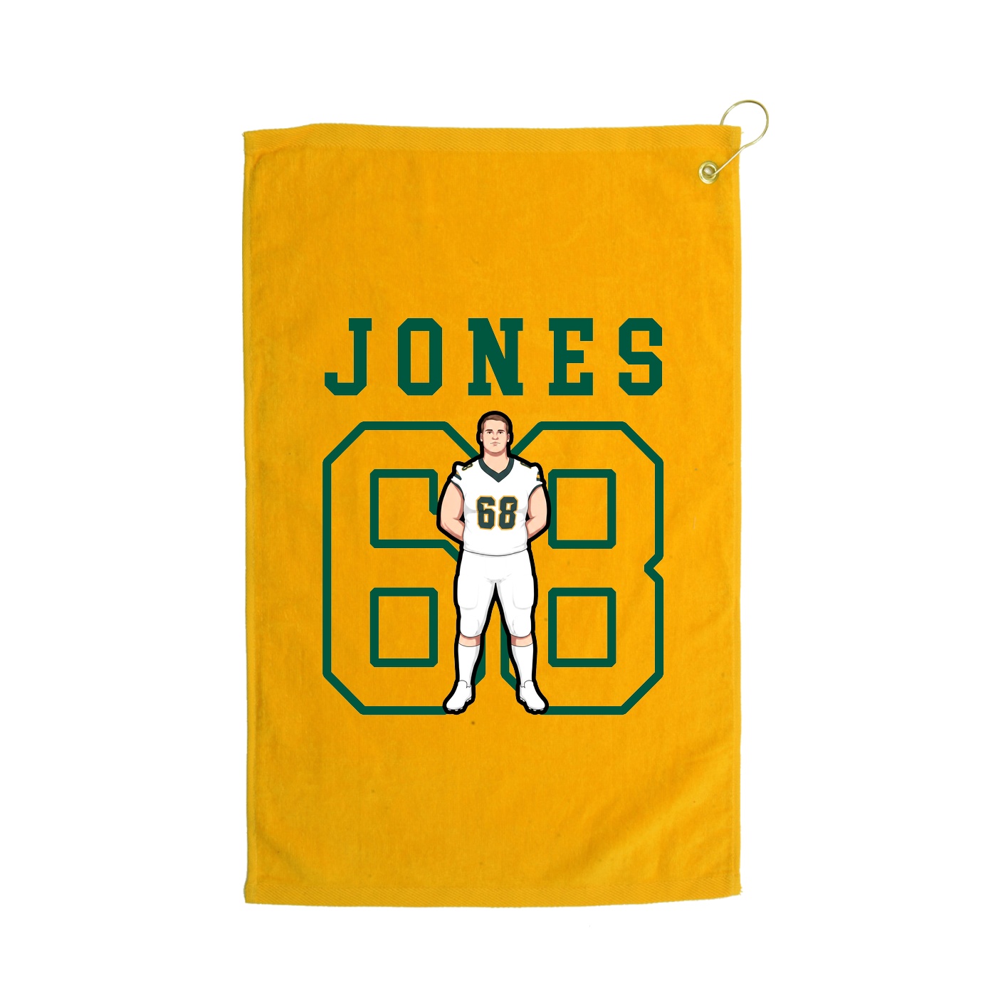 Golf Towel — Shirsey in Gold