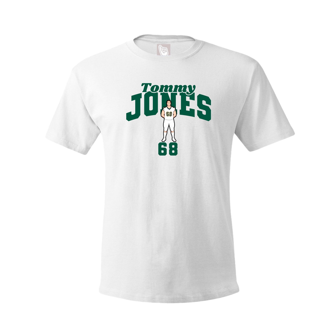 Youth Tee — Signature Arch in White