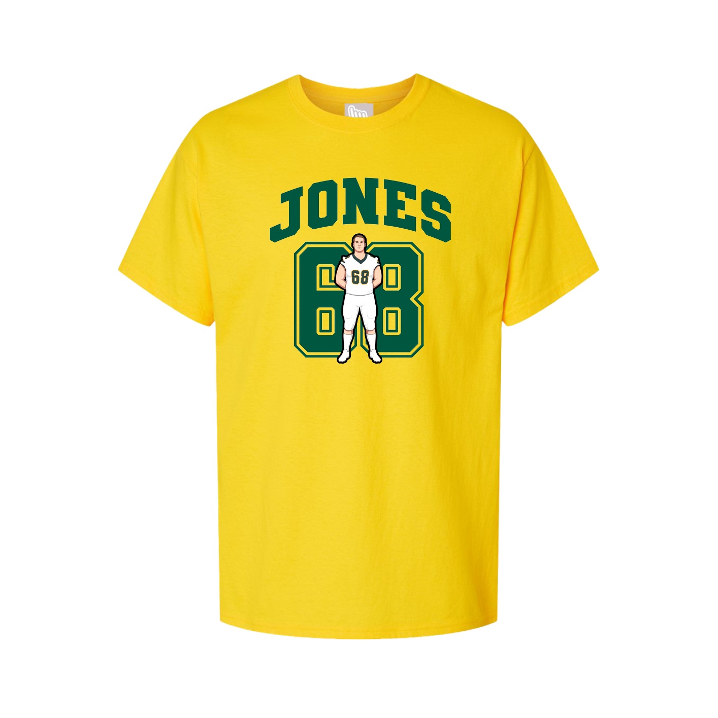 Tee — Number in Gold