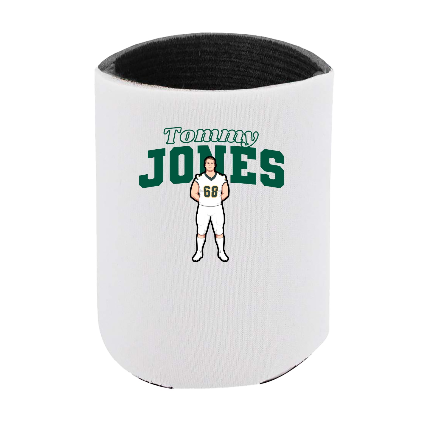 Can Holder — Name Arch in White