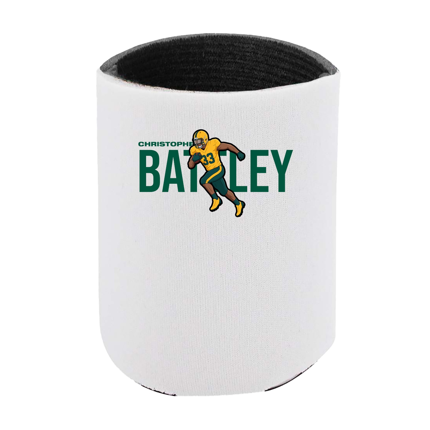 Can Holder — Player Name in White