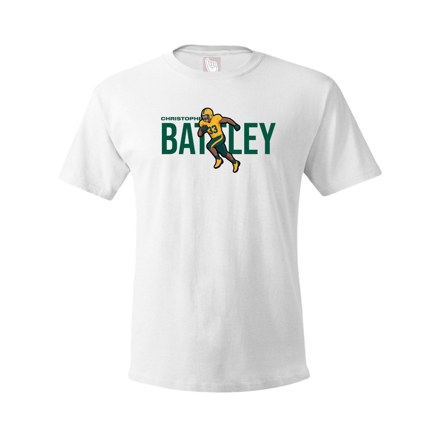 Tee — Player Name in White