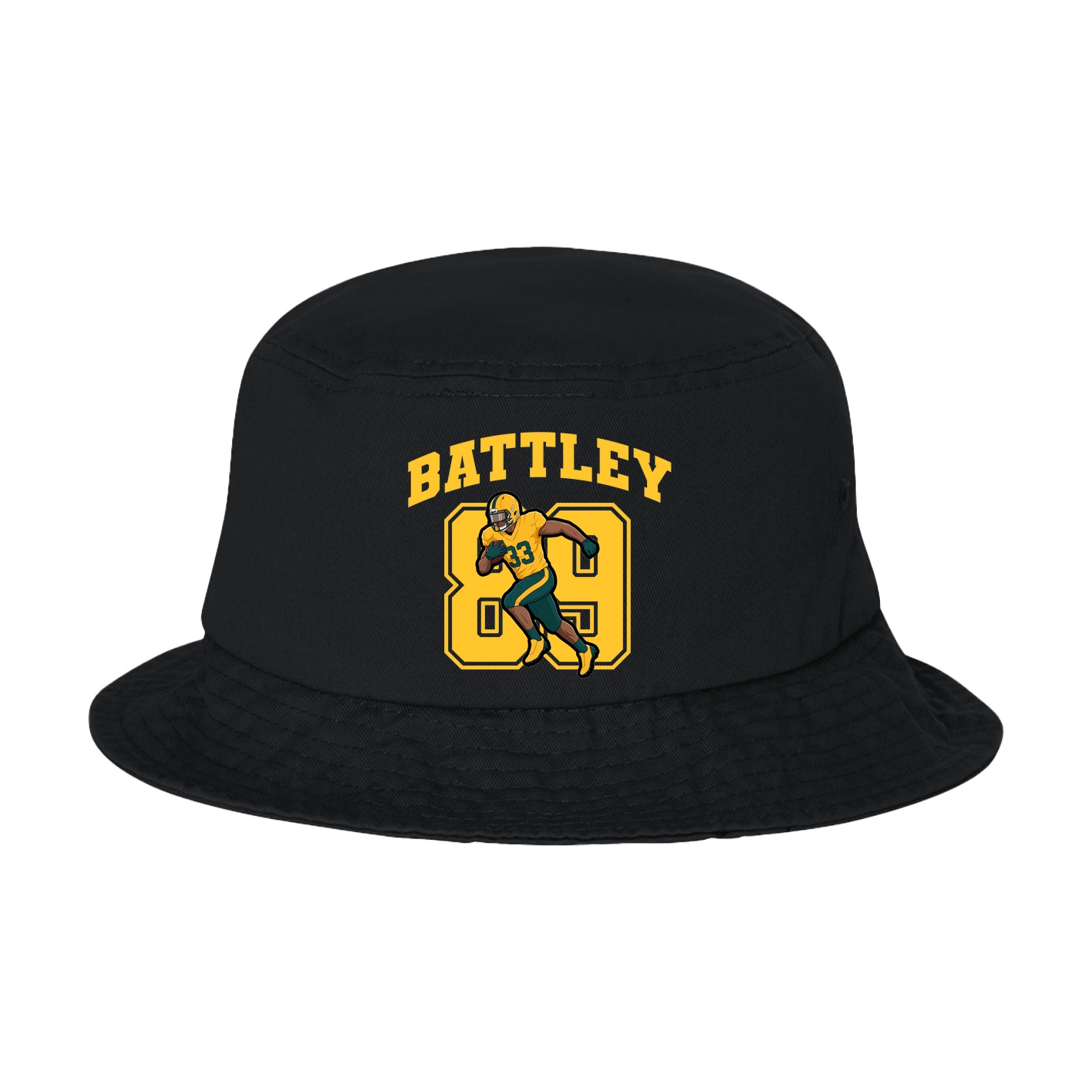 Bucket Cap — Number in Black