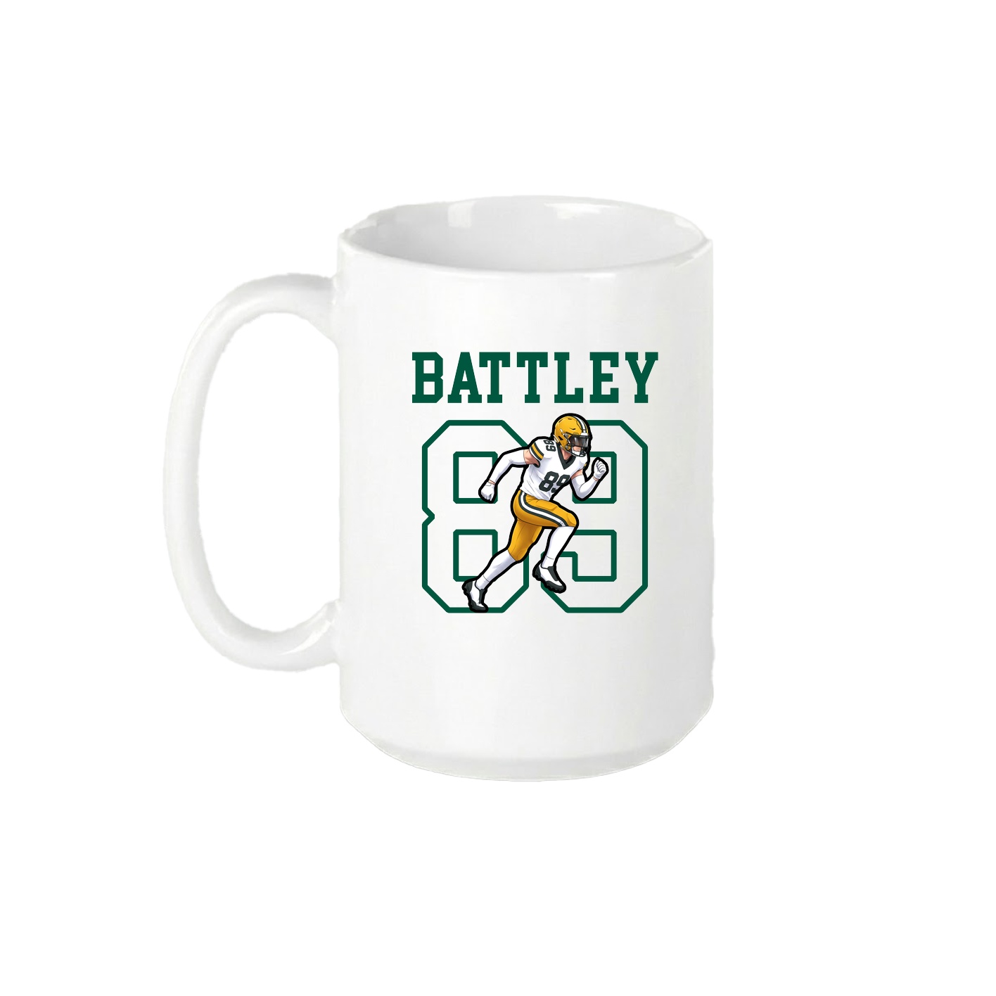 15oz Coffee Mug — Shirsey in White
