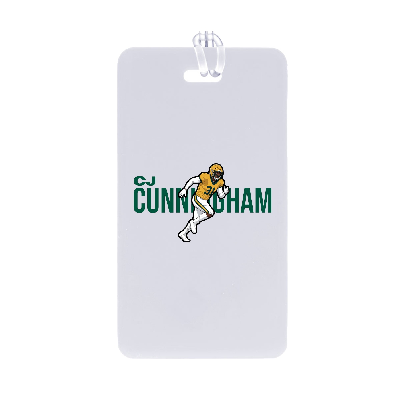 Bag Tag — Player Name in Classic