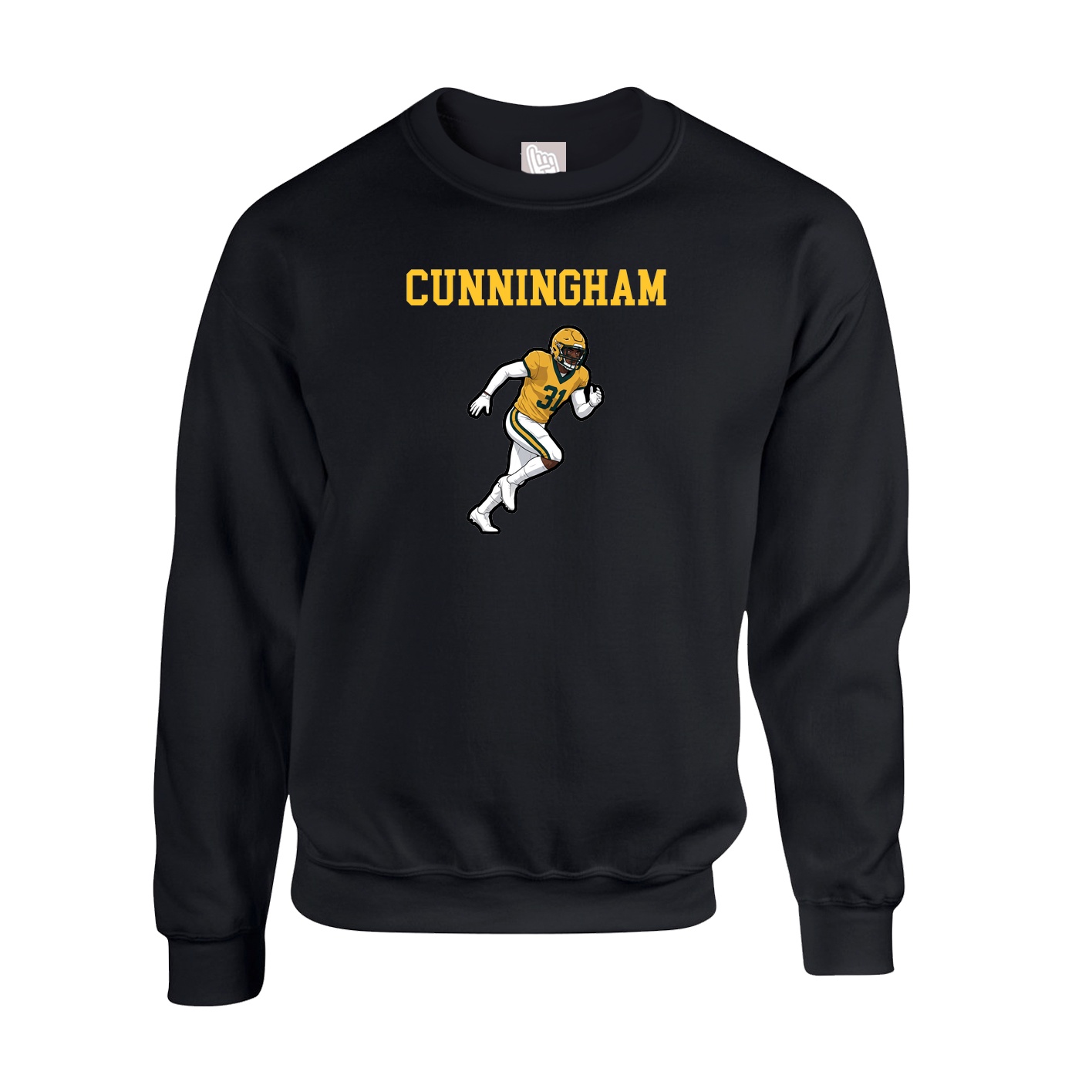 Fleece Crew — Shirsey in Black