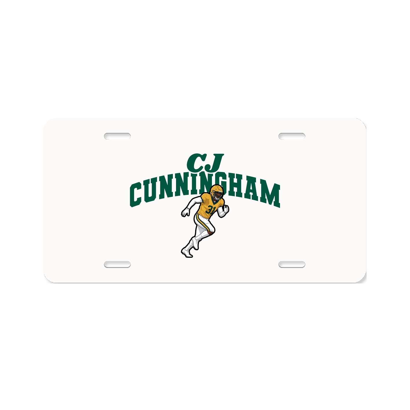 License Plate — Signature Arch in Classic