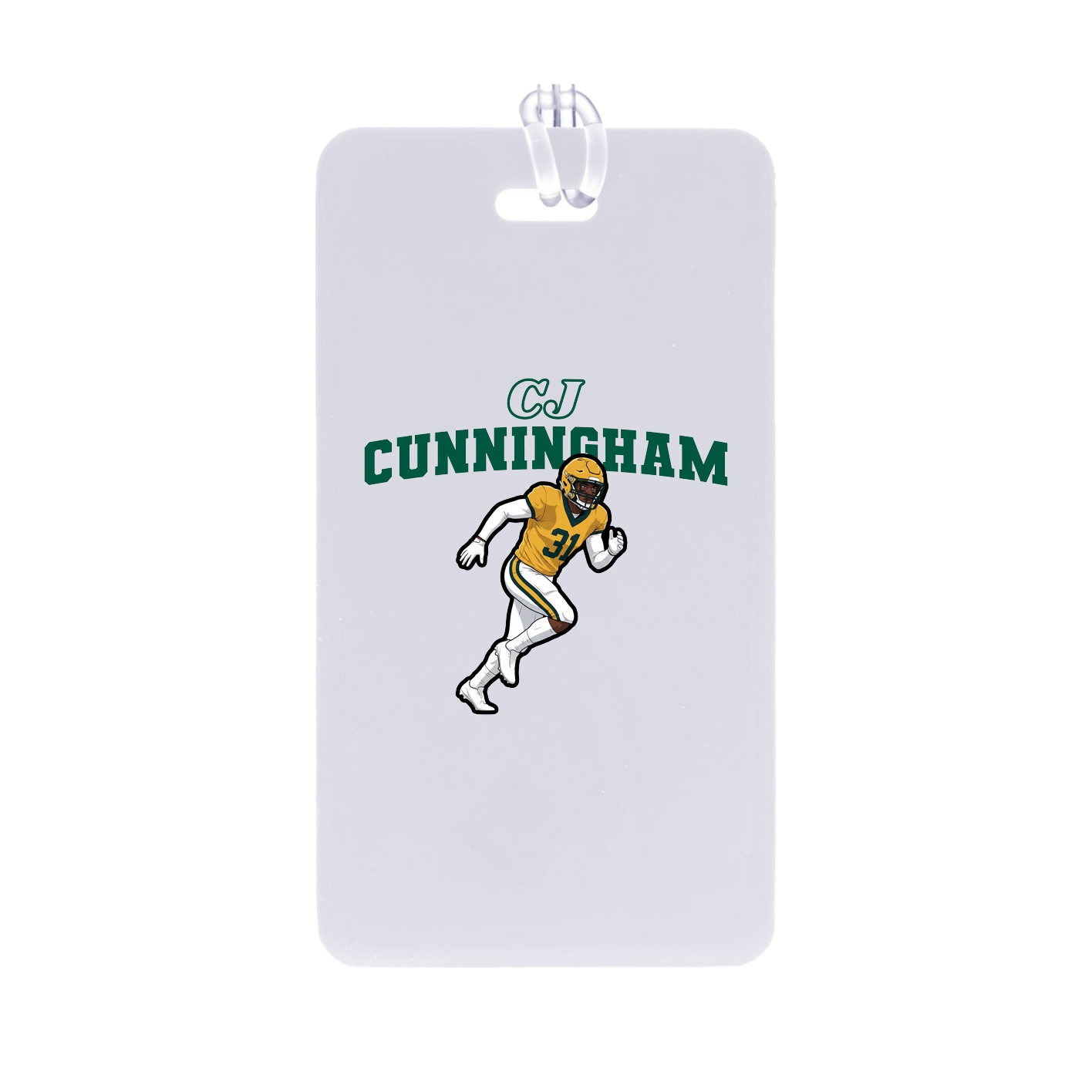Bag Tag — Name Arch in Classic