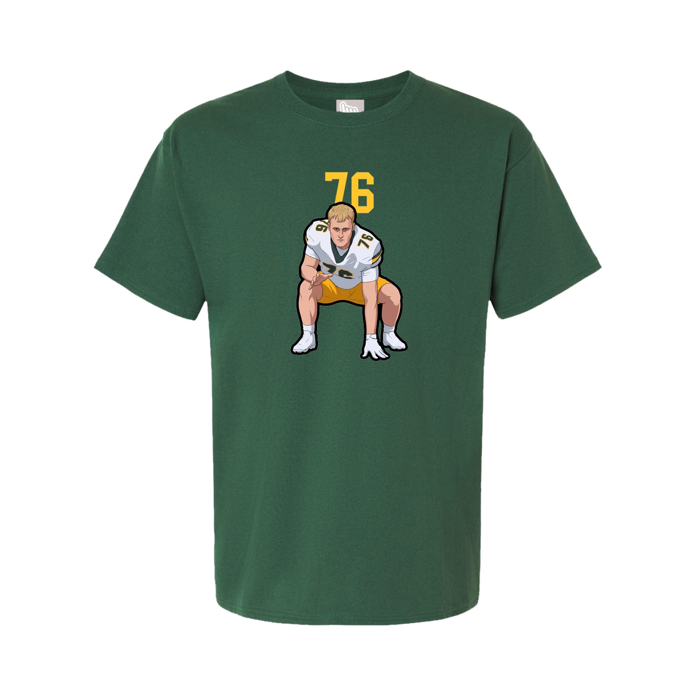 Tee — Number Top in Green