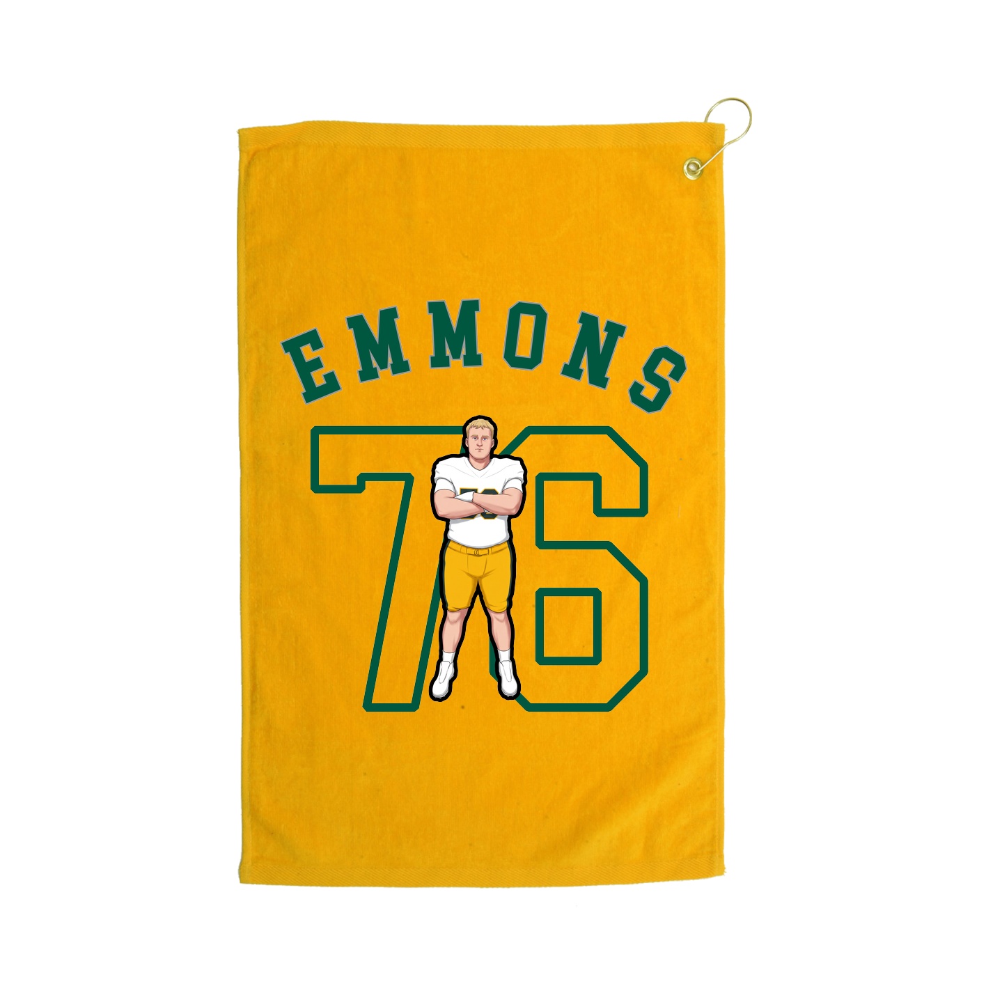 Golf Towel — Shirsey Arch in Gold