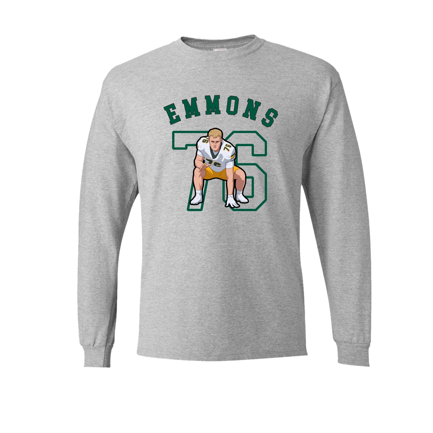 Long Sleeve Tee — Shirsey Arch in Grey