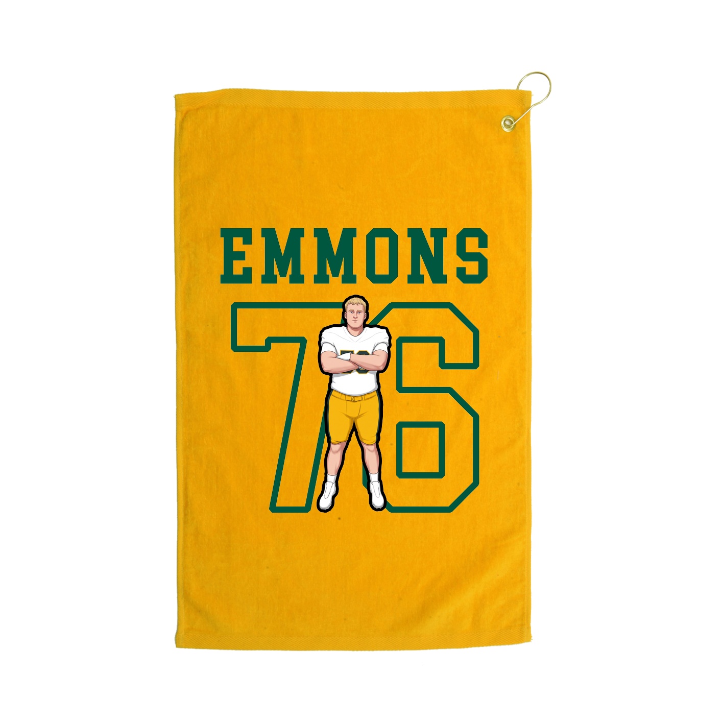 Golf Towel — Shirsey in Gold
