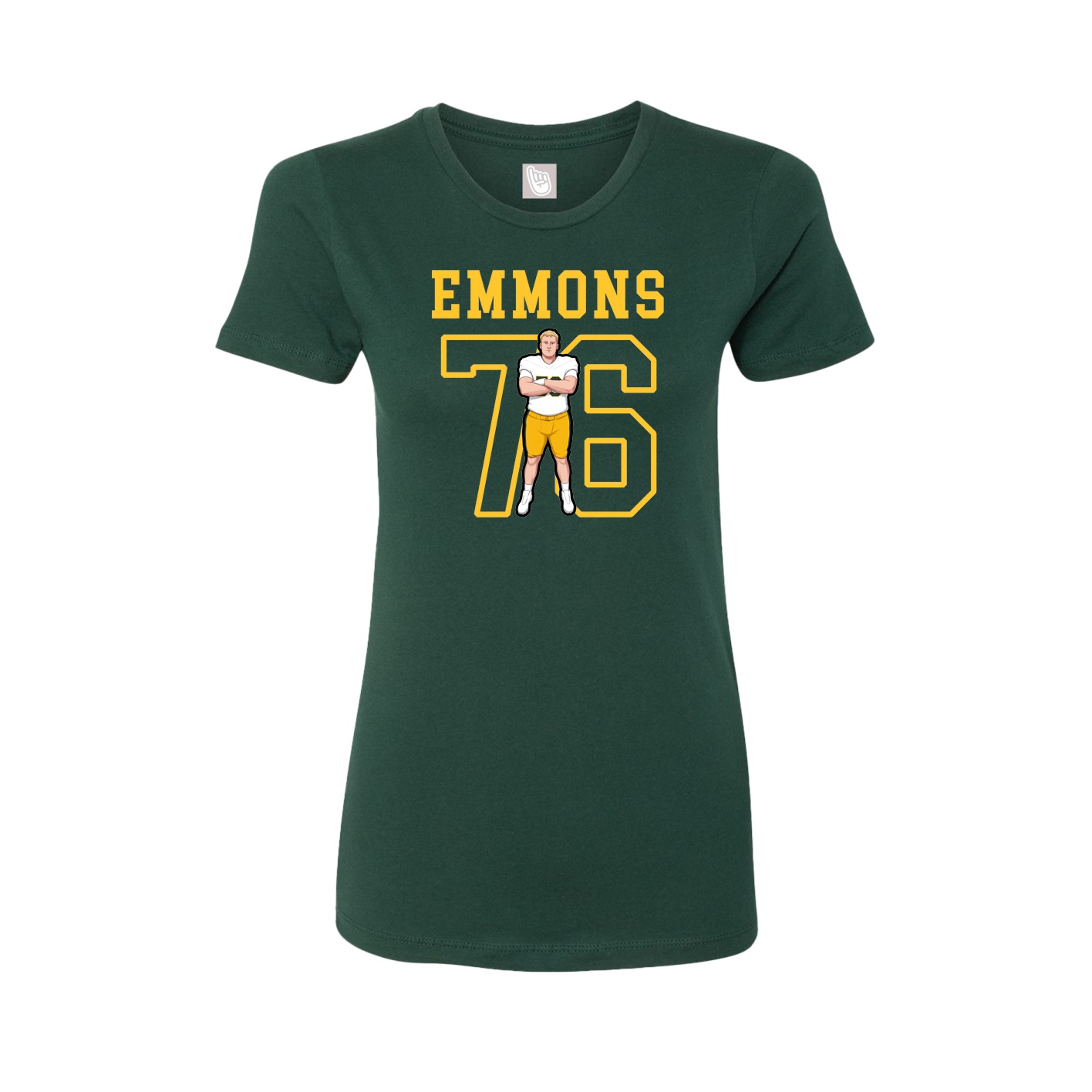 Fitted Women's Tee — Shirsey in Green