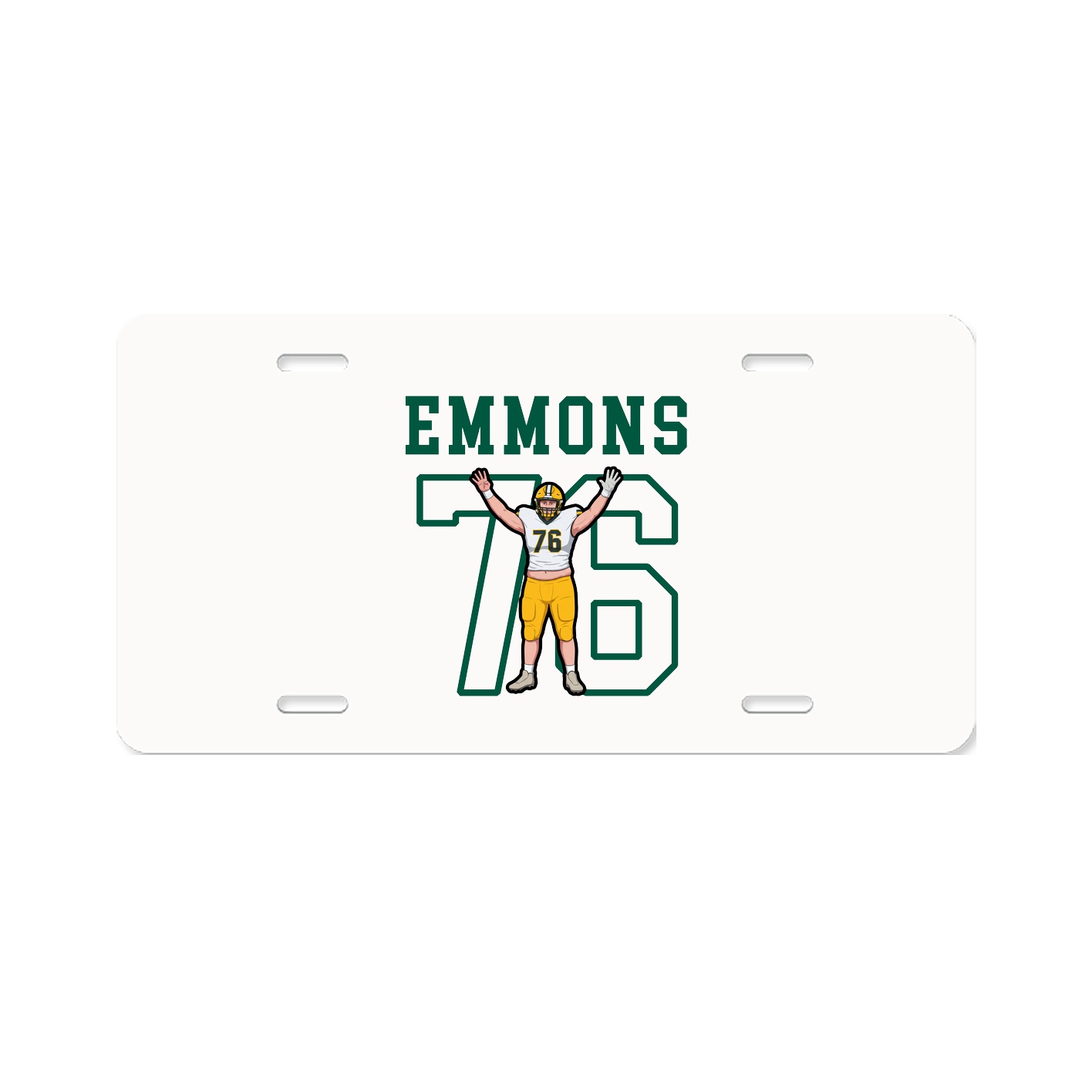 License Plate — Shirsey in Classic