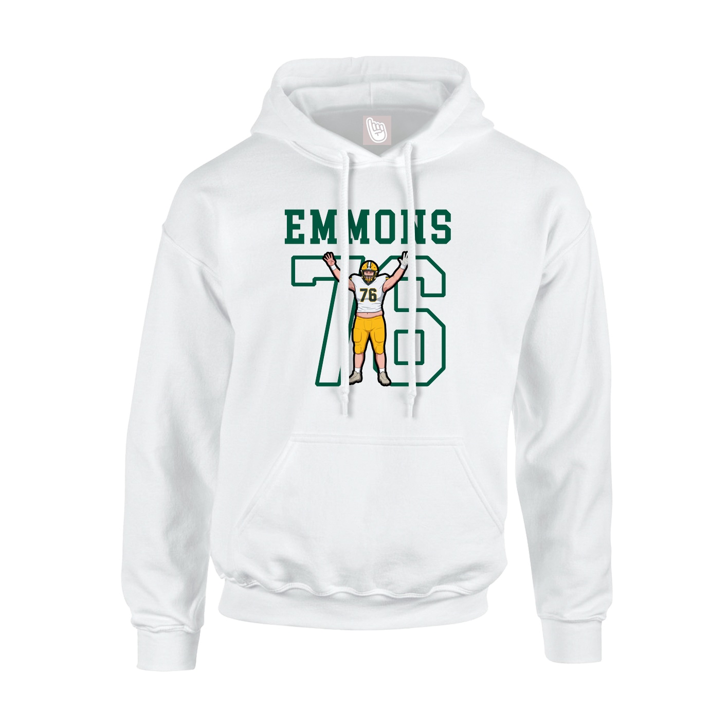 Youth Hoodie — Shirsey in White