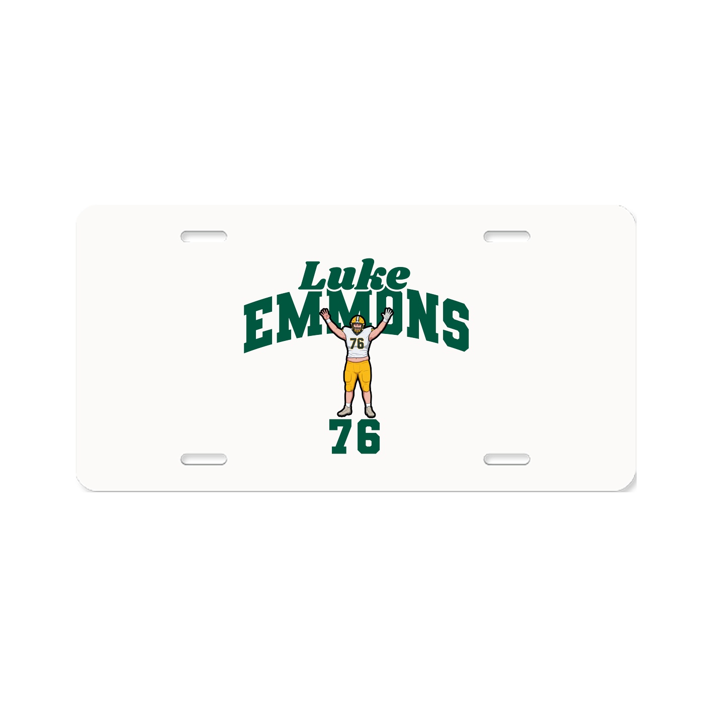 License Plate — Signature Arch in Classic