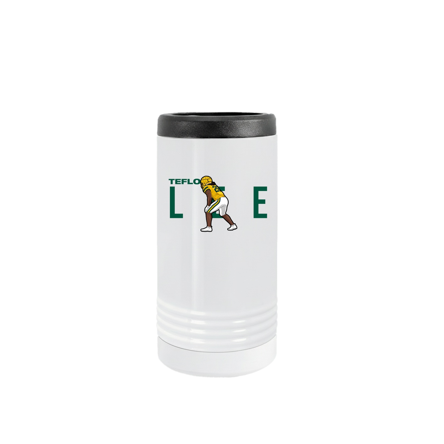 Slim Beverage Holder — Player Name in White