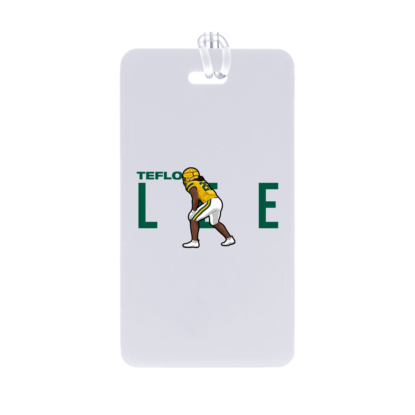 Bag Tag — Player Name in Classic