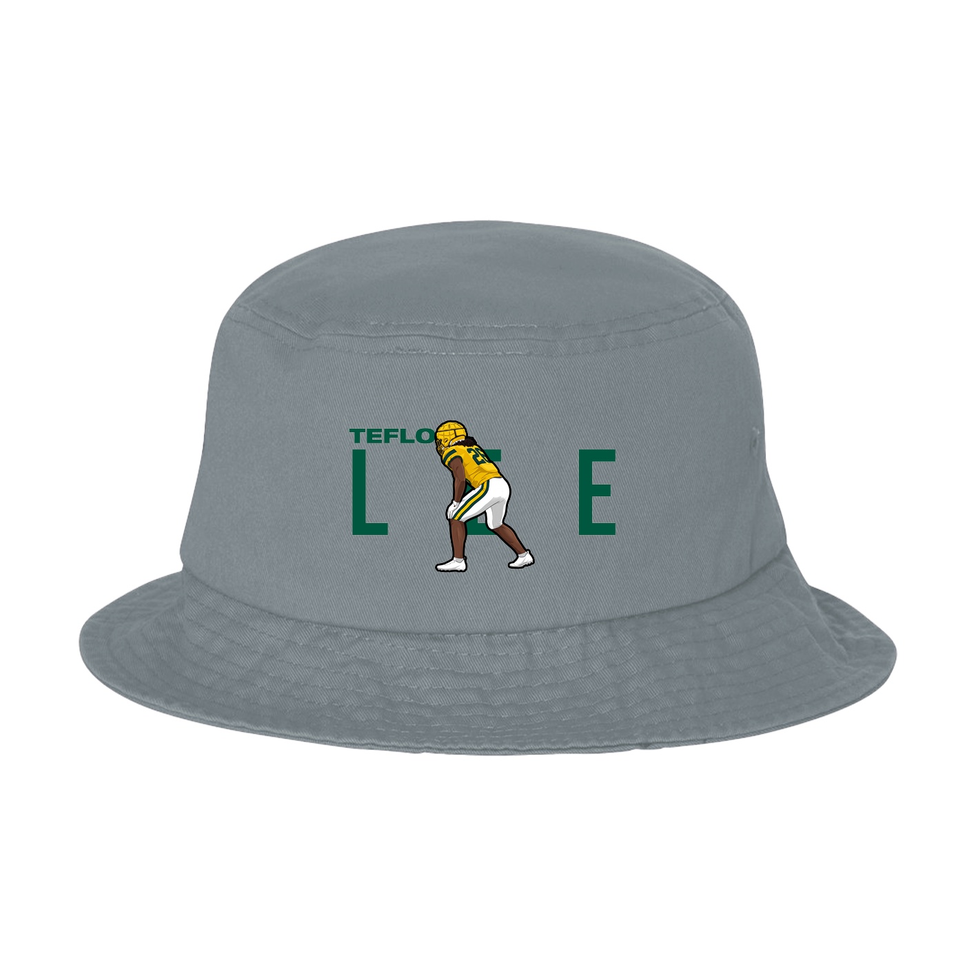 Bucket Cap — Player Name in Grey