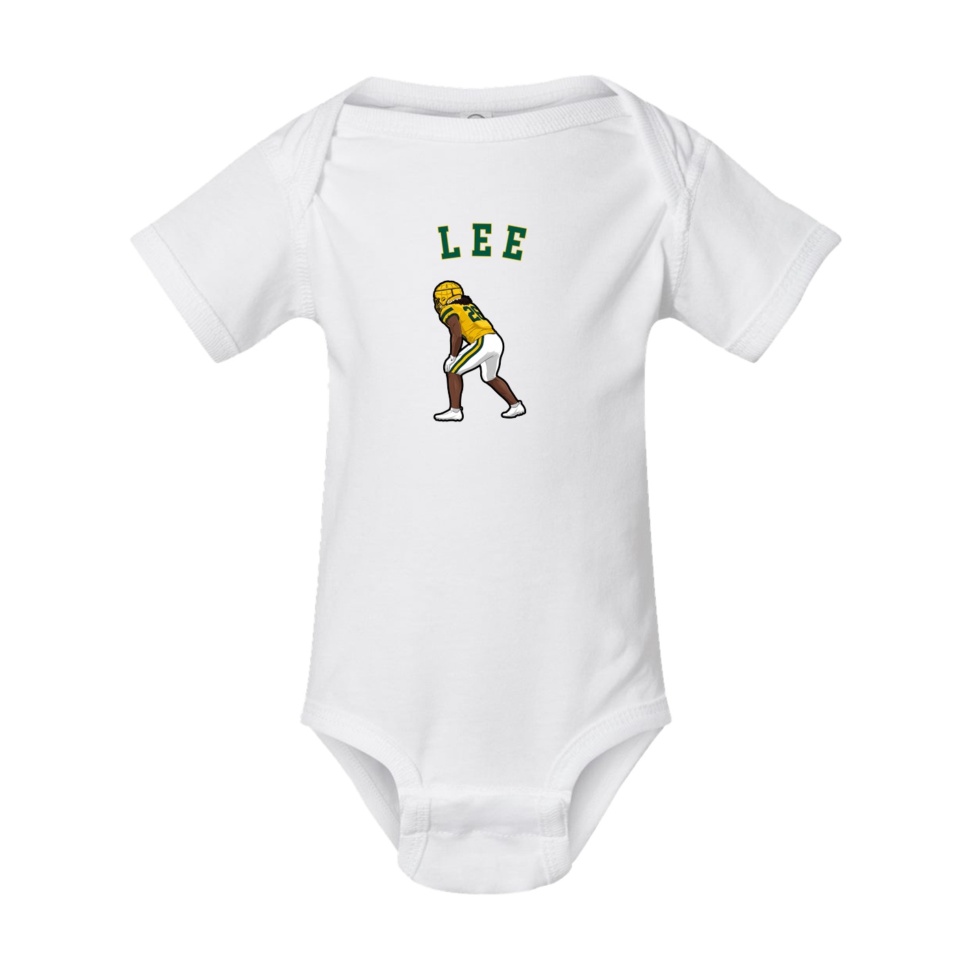 Baby Onesie — Shirsey Arch in White