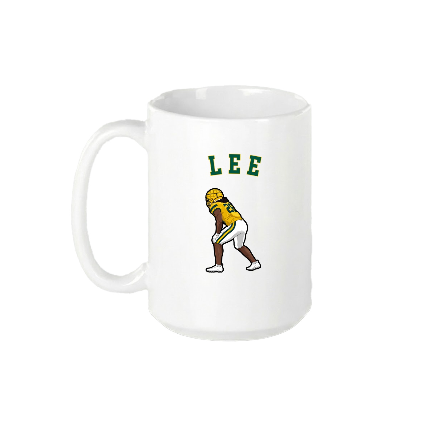 15oz Coffee Mug — Shirsey Arch in White