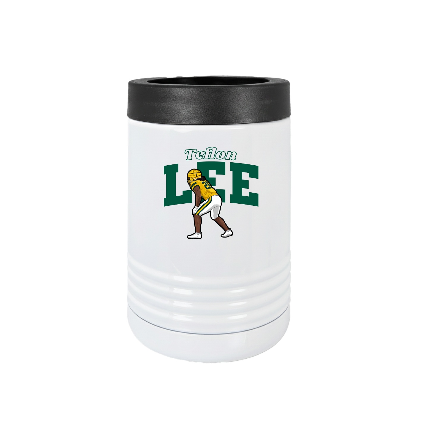 Beverage Holder — Name Arch in White