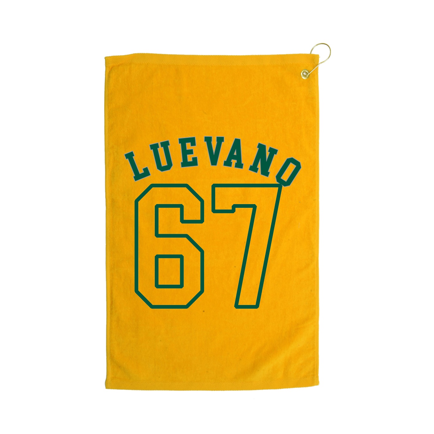 Golf Towel — Shirsey Arch in Gold