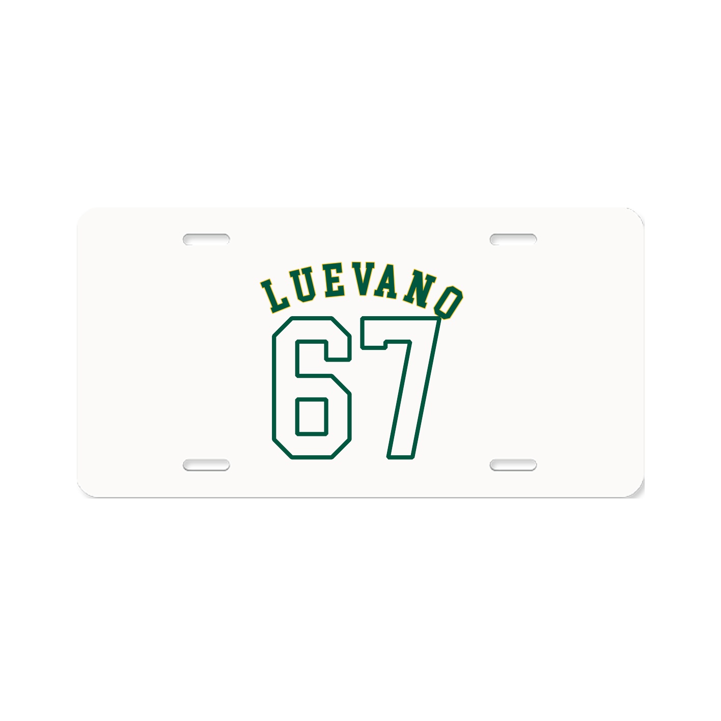 License Plate — Shirsey Arch in Classic