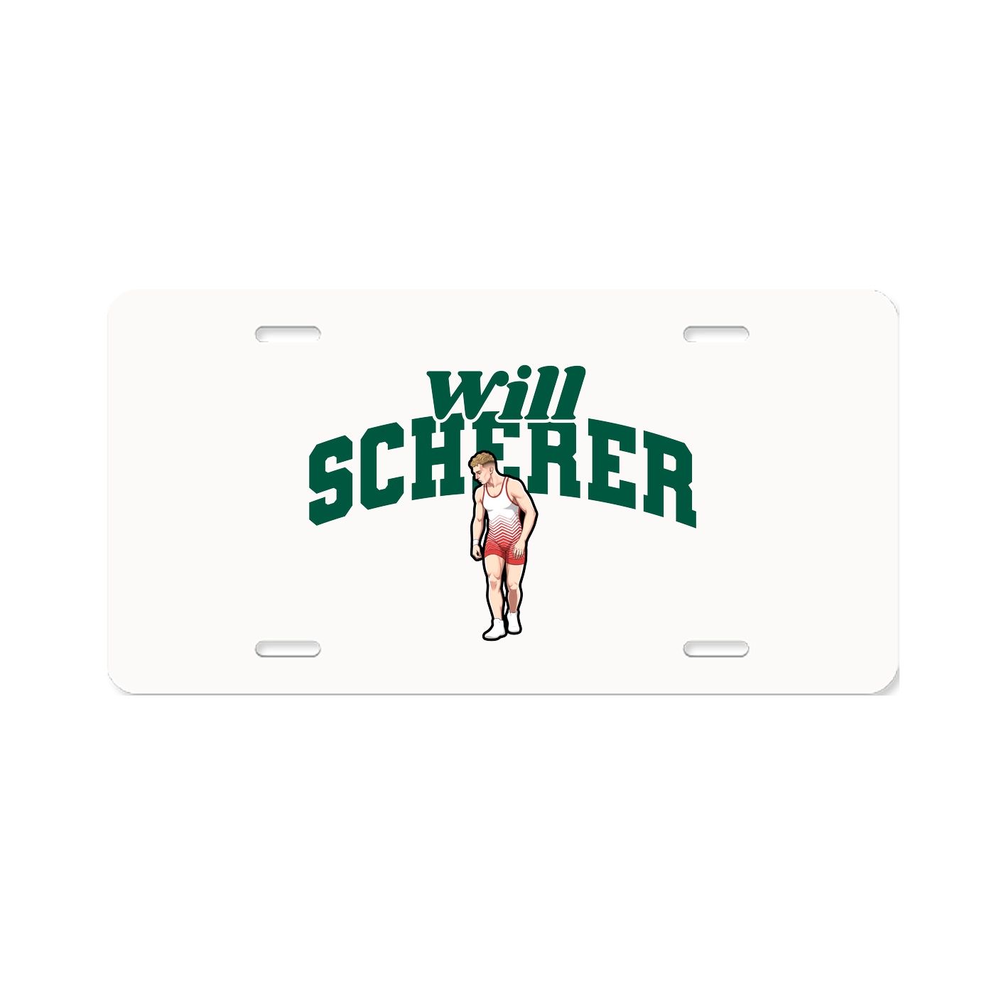 License Plate — Signature Arch in Classic