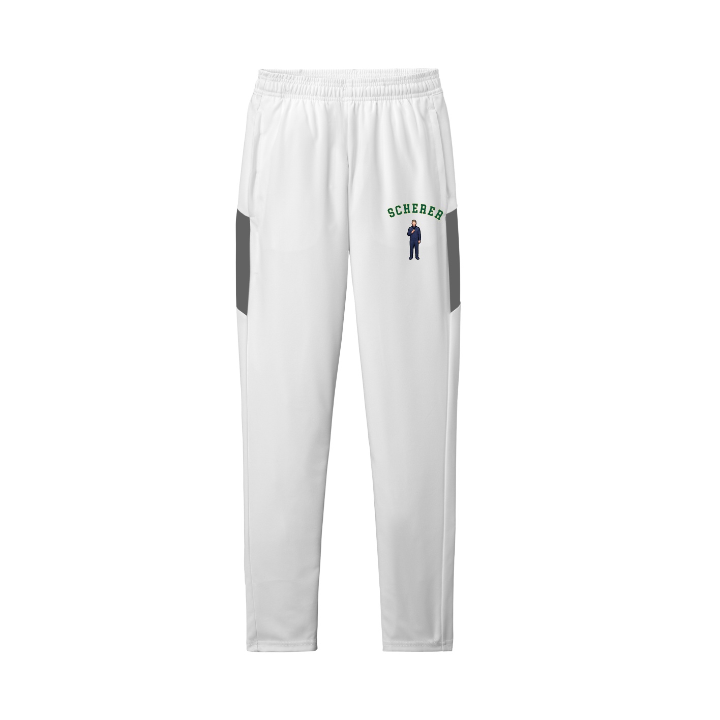 Team Travel Pant — Shirsey Arch in White/Grey
