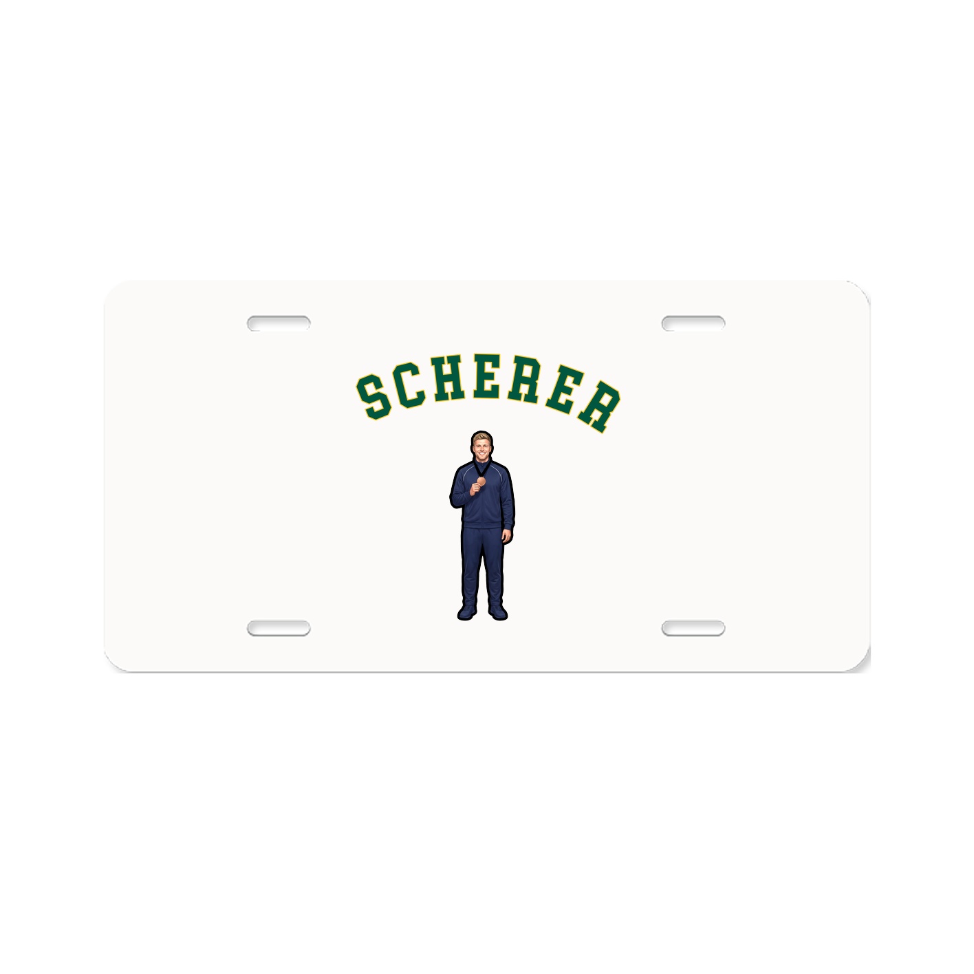 License Plate — Shirsey Arch in Classic
