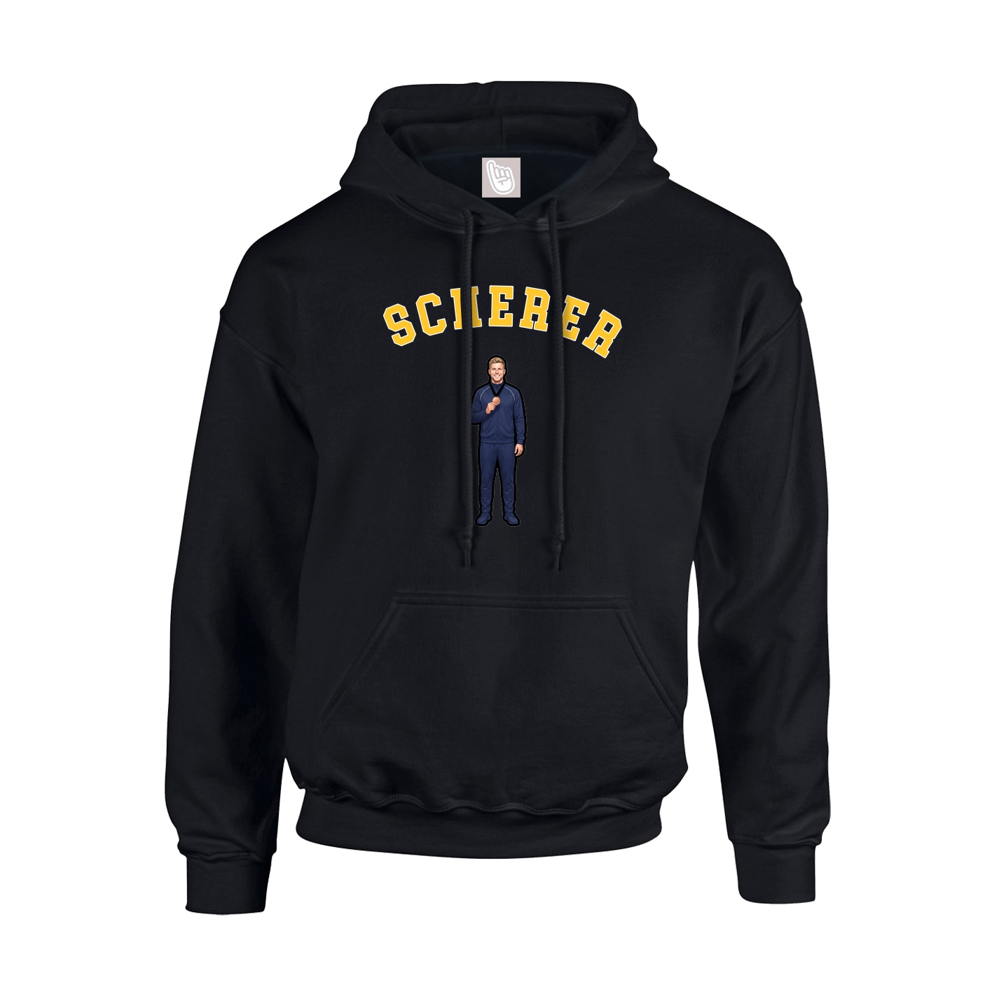 Youth Hoodie — Shirsey Arch in Black