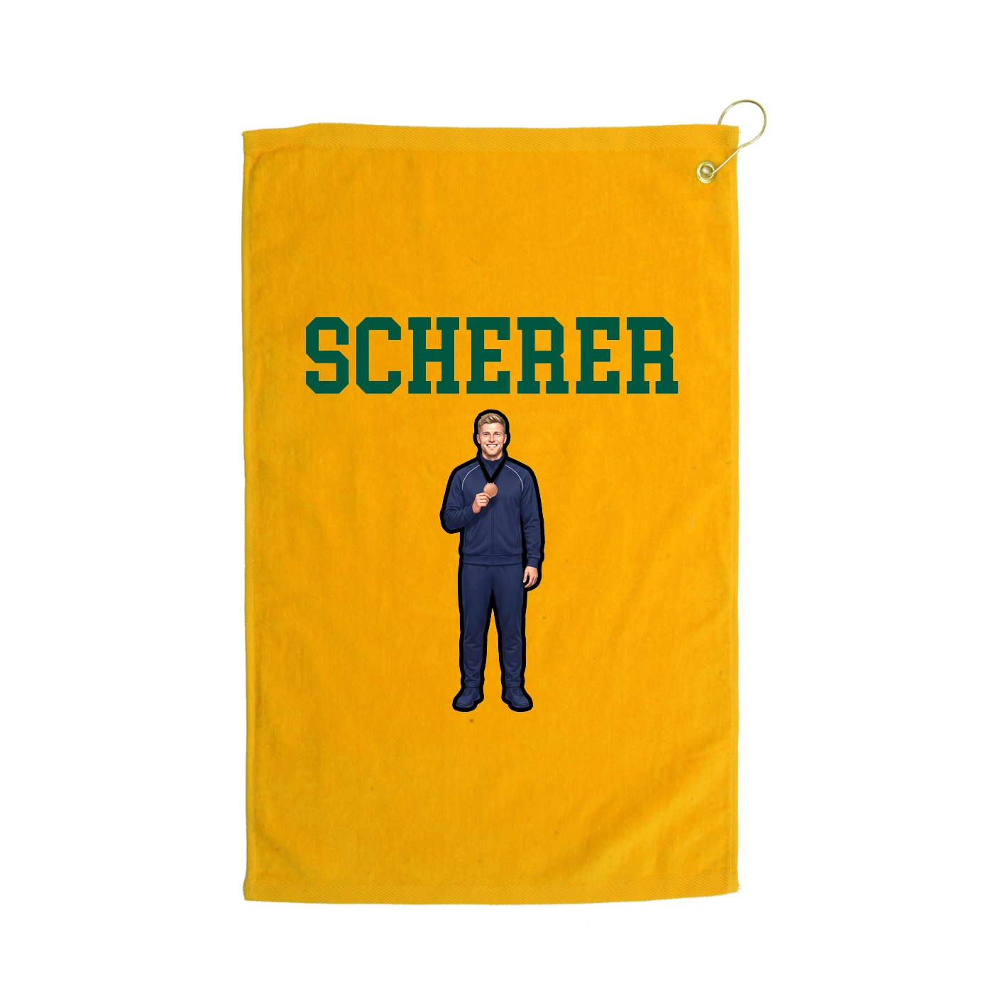 Golf Towel — Shirsey in Gold