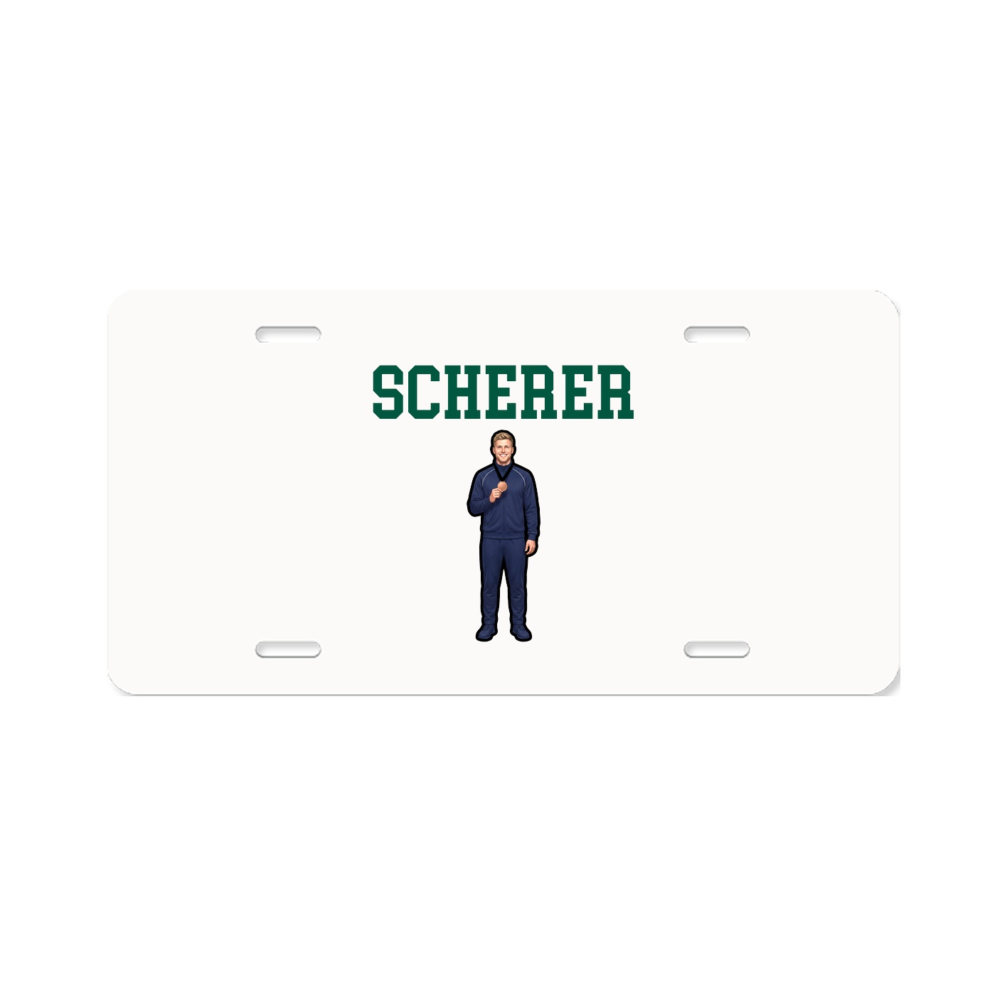 License Plate — Shirsey in Classic