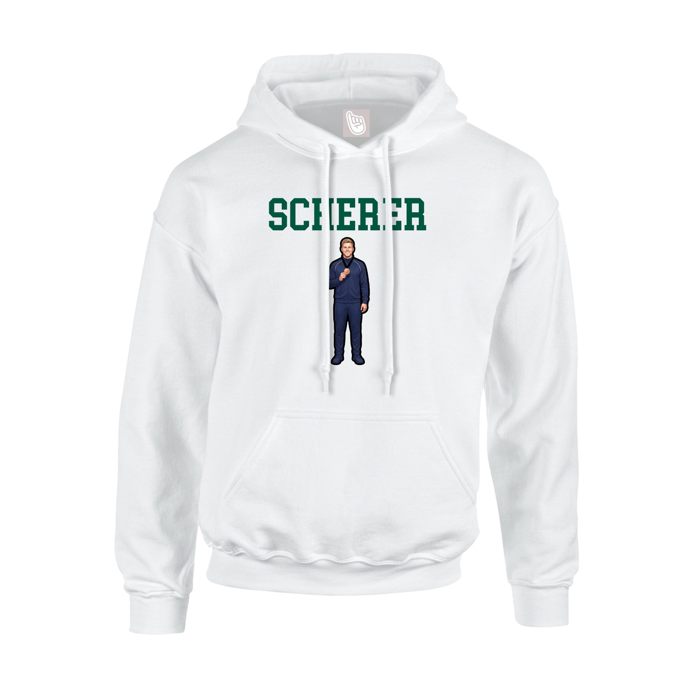 Youth Hoodie — Shirsey in White