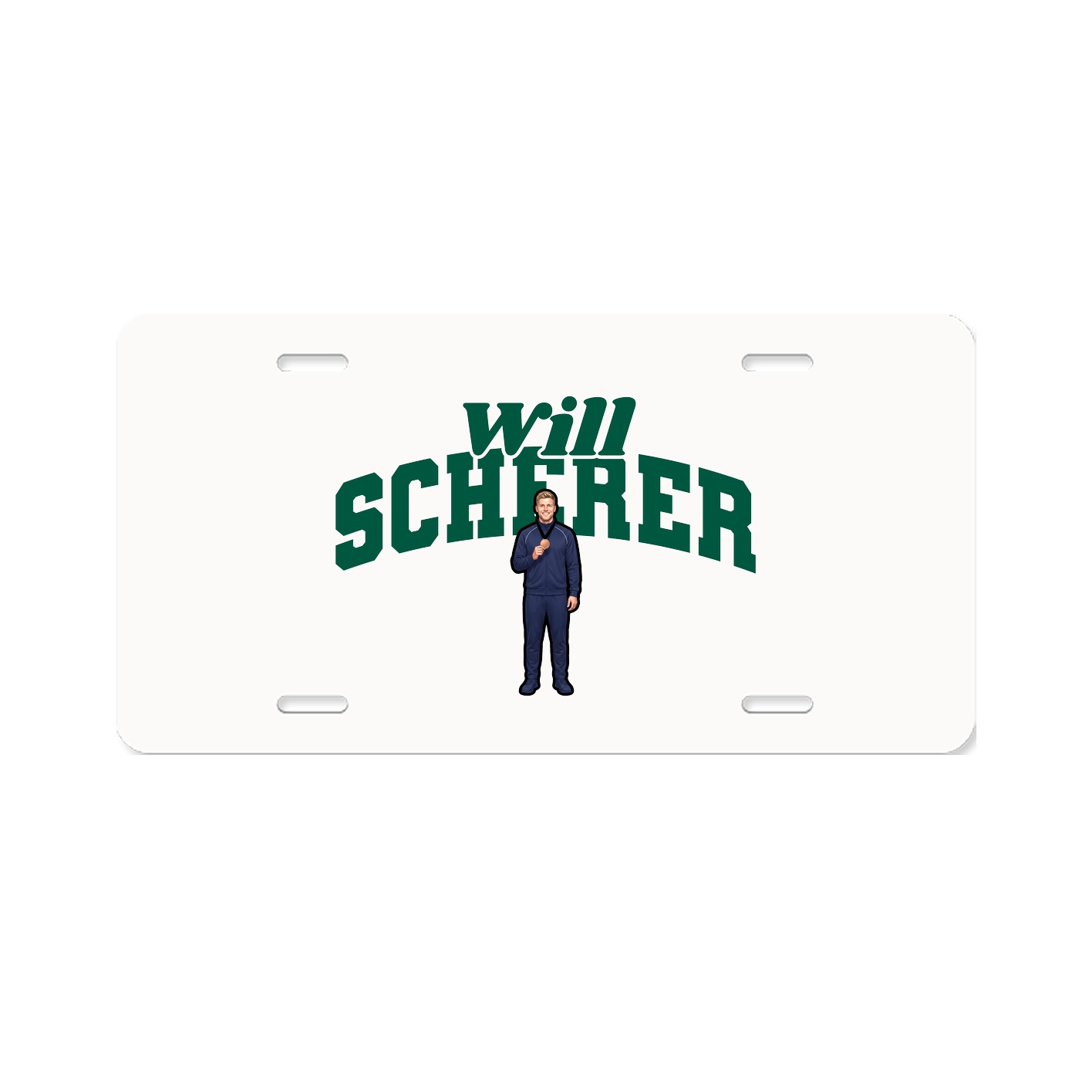License Plate — Signature Arch in Classic