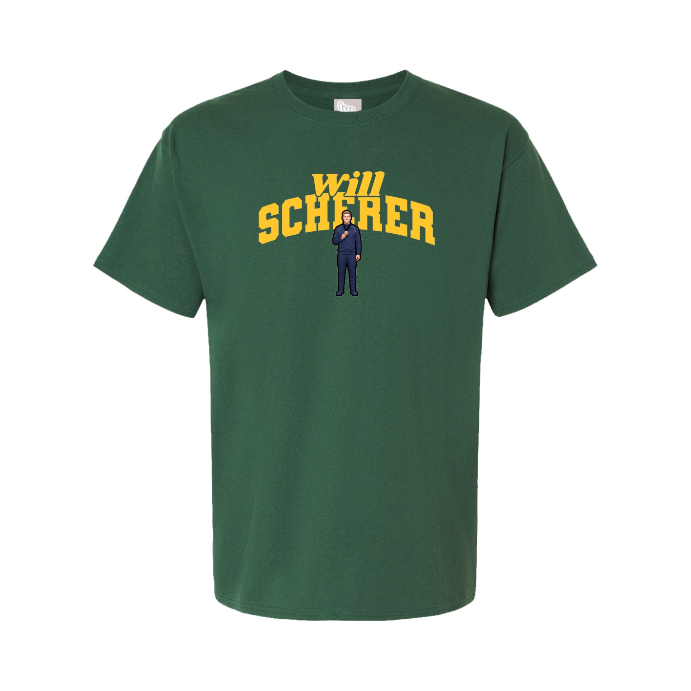Youth Tee — Signature Arch in Green