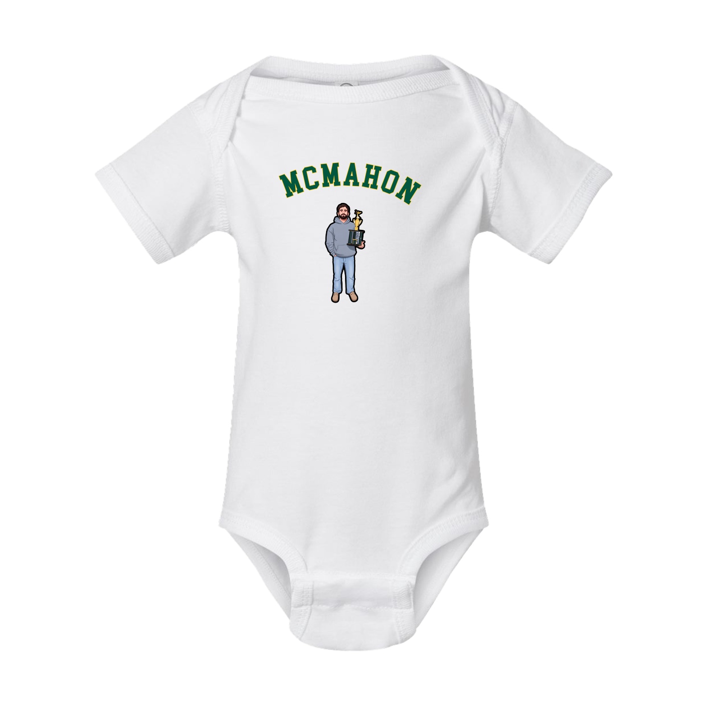 Baby Onesie — Shirsey Arch in White