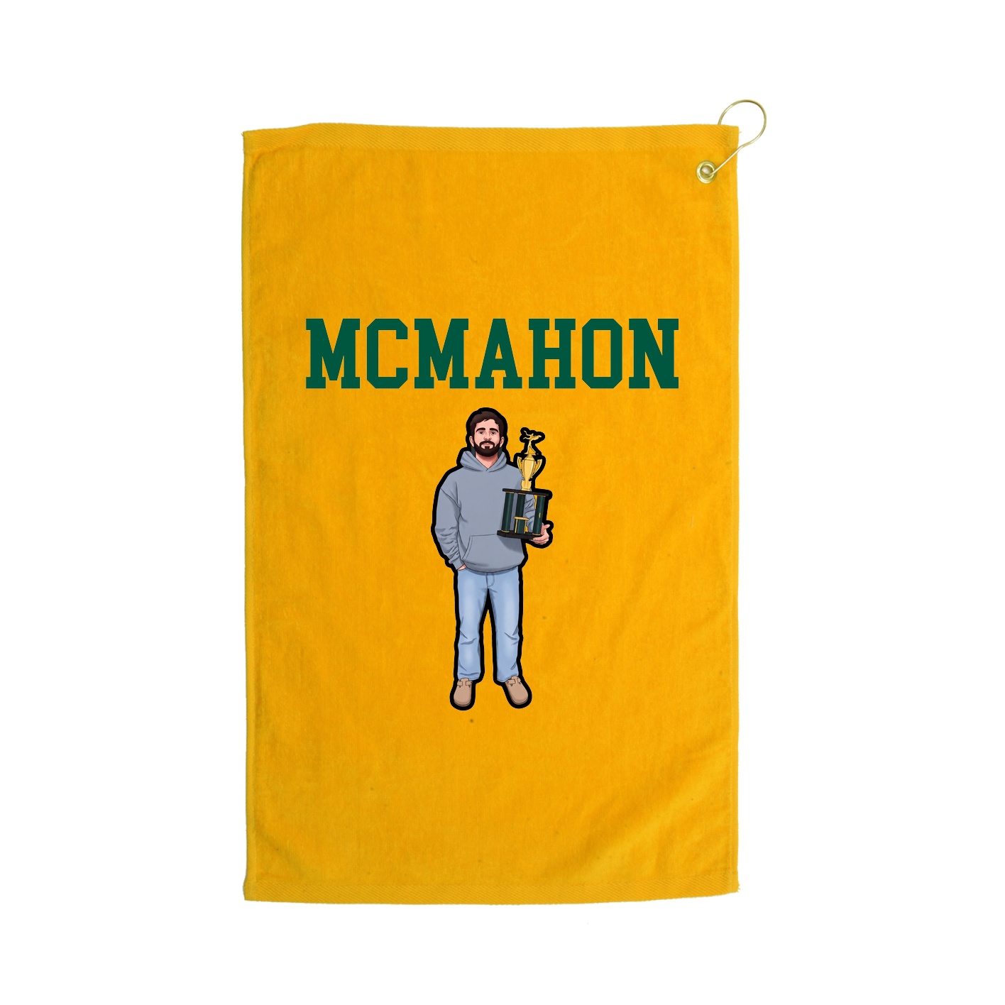 Golf Towel — Shirsey in Gold
