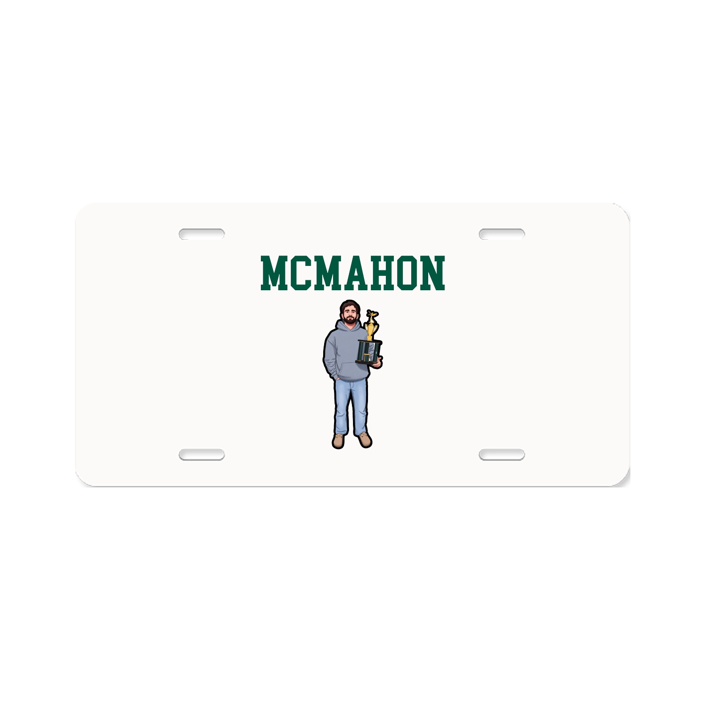 License Plate — Shirsey in Classic